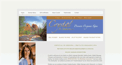 Desktop Screenshot of crystalinsedona.com